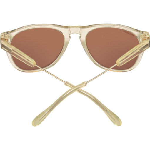 Serengeti Amboy Crystal Champagne Acetate with Shiny Light Gold Metal - Mineral Polarized Drivers Gold