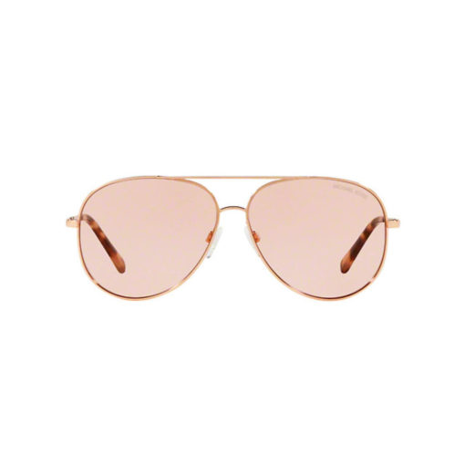 Michael Kors Kendall Shiny Rose Gold Tone - Pink Solid