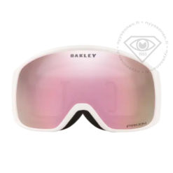 Oakley Flight Tracker M Factory Pilot White - Prizm Snow High Intensity Pink