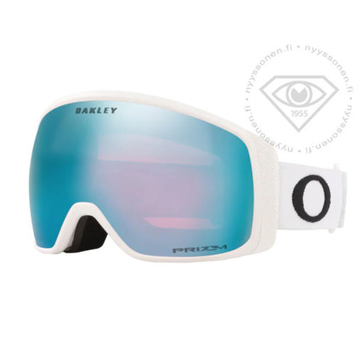 Oakley Flight Tracker M Matte White - Prizm Snow Sapphire Iridium
