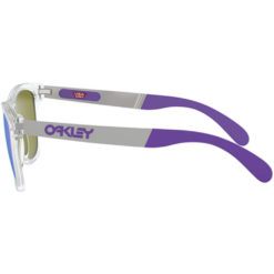 Oakley Frogskins Mix Matte Clear - Violet Iridium Polarized