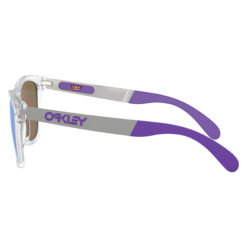 Oakley Frogskins Mix Polished Clear - Prizm Violet Polarized