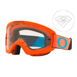Oakley O-Frame 2.0 Pro XS MX Tuff Blocks Orange Blue - MX Clear