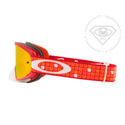 Oakley O-Frame 2.0 Pro MX Troy Lee Designs Monogram Orange Red - MX Fire Iridium