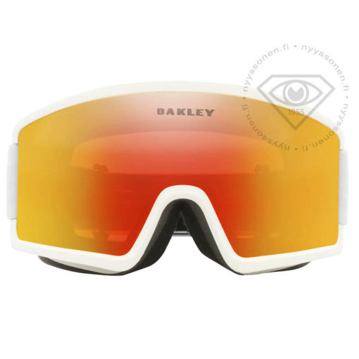 Oakley Target Line L Matte White - Snow Fire Iridium