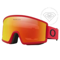 Oakley Target Line M Redline - Snow Fire Iridium