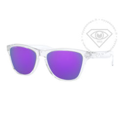 Oakley Frogskins XS Polished Clear - Prizm Violet