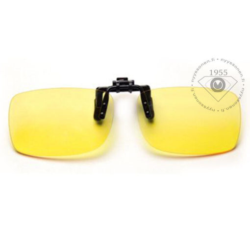 Yellow Clip-On Aurinkolasit Shooter / Low Vision