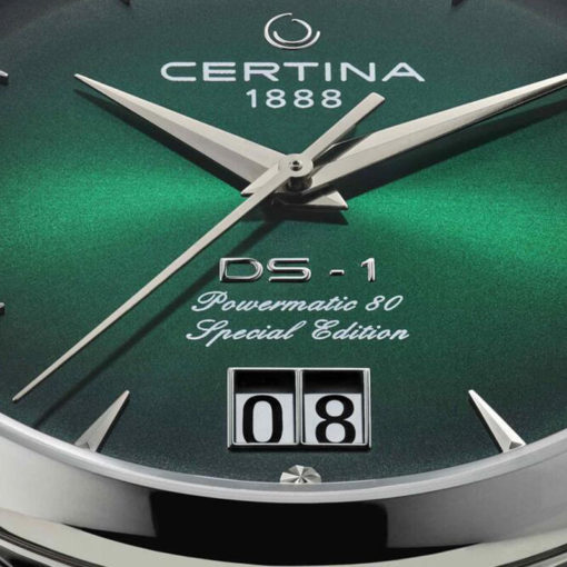 Certina DS-1 Big Date 60th Anniversary Powermatic 80 Green