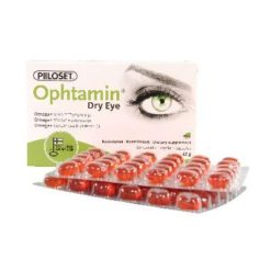 Ophtamin Dry Eye Omega - Ravintolisä Kuiville Silmille 60kpl