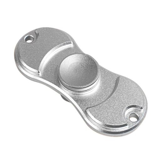 Fidget Spinner Metal Twin - Silver