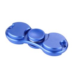 Fidget Spinner Metal Twin - Blue