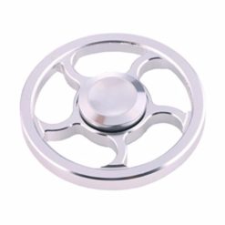 Fidget Spinner Metal Round - Silver