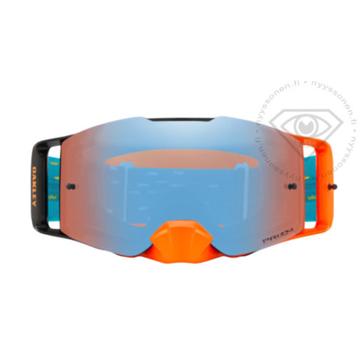Oakley Front Line MX Equalizer Orange Blue - Prizm MX Sapphire Iridium
