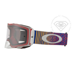 Oakley Front Line MX Shockwave Red Blue - MX Clear